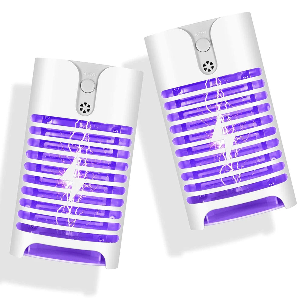 Electric Mosquito Lamp Anti Fly Moth Bug Insect Trap Lamp No Radiation Pest Kill EU/US/UK Plug