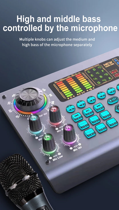 Zealsound Professional 48V XLR Microphone for PC Recording Singing Streaming Gaming