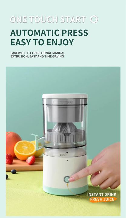 Extractor Fully Automatic Fruit Household Juicer Portable Juice Machine Residue Separation Bidirectional Spiral Fruit Juicer Cup