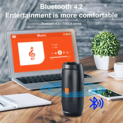 Portable USB Bluetooth Dual Speaker Stereo