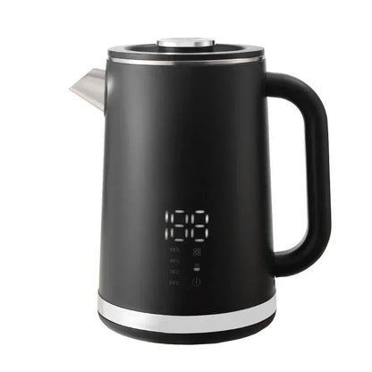 Smart Thermostatic 1.7L Electric Kettles Household Stainless Steel Kettle Double-Layer Insulation Boiling Water Electric Kettle