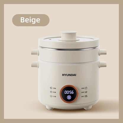 2.0L Rice Cooker Multifunctional Household Porridge Cooking Rice Cooker With Steamer Double Layer Non-Stick Electric Cooker 220V