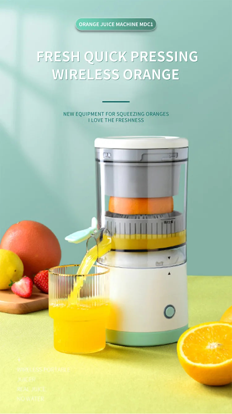 Extractor Fully Automatic Fruit Household Juicer Portable Juice Machine Residue Separation Bidirectional Spiral Fruit Juicer Cup