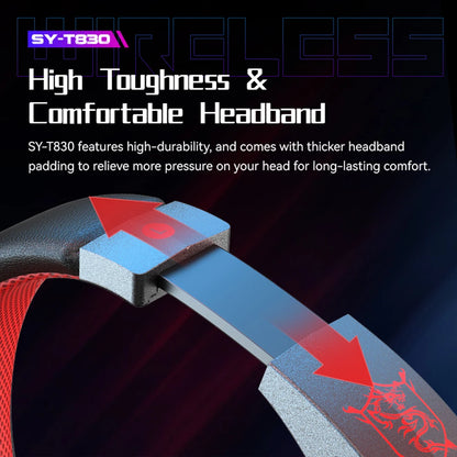 Wireless Bluetooth 5.1 Gaming Headphone Strong Bass Stereo Earphone Noise Reduction Helmet With Mic Low Latency Game Big Headset