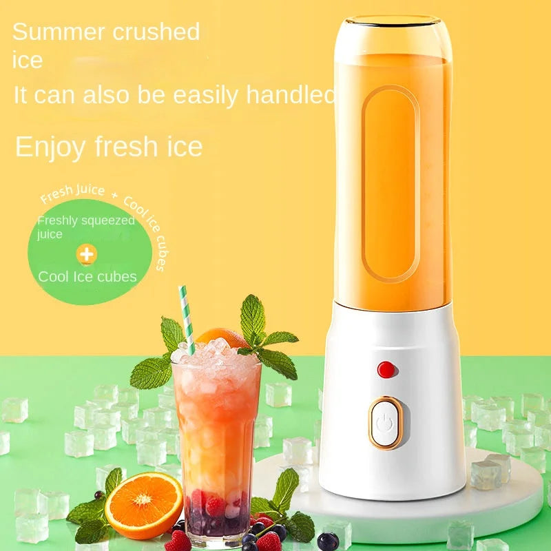 Portable Electric Fruit Juicer Machine Shakes and Smoothies Personal Travel Blender