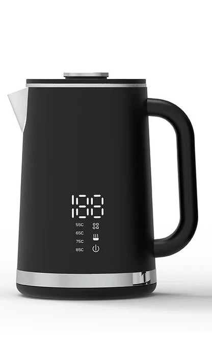 Smart Thermostatic 1.7L Electric Kettles Household Stainless Steel Kettle Double-Layer Insulation Boiling Water Electric Kettle