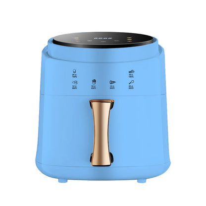 Household Air Fryer 6L 8L Intelligent Electric Fryer French Fries Machine Multi Functional Deep Fryer