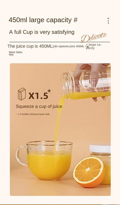 Portable Electric Fruit Juicer Machine Shakes and Smoothies Personal Travel Blender