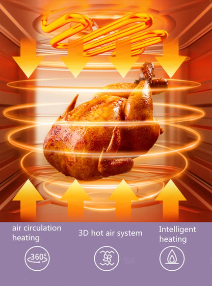 Household Air Fryer 6L 8L Intelligent Electric Fryer French Fries Machine Multi Functional Deep Fryer