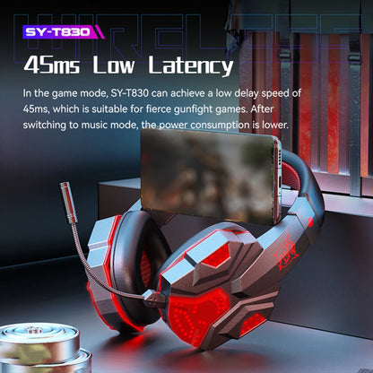 Wireless Bluetooth 5.1 Gaming Headphone Strong Bass Stereo Earphone Noise Reduction Helmet With Mic Low Latency Game Big Headset