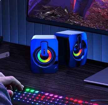 LED gaming speakers