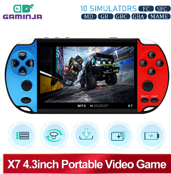 The GAMINJA X7 handheld game console