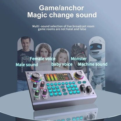 Zealsound Professional 48V XLR Microphone for PC Recording Singing Streaming Gaming