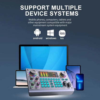 Zealsound Professional 48V XLR Microphone for PC Recording Singing Streaming Gaming