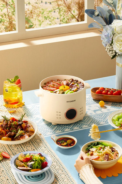 2.0L Rice Cooker Multifunctional Household Porridge Cooking Rice Cooker With Steamer Double Layer Non-Stick Electric Cooker 220V