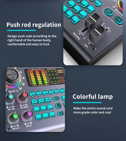 Zealsound Professional 48V XLR Microphone for PC Recording Singing Streaming Gaming